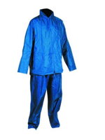 oblek do deště - modrý