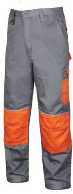 2STRONG kalhoty PAS monterkové RFX šedá+oranžová