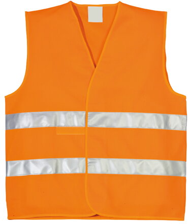 oranžová varianta reflexní vesty