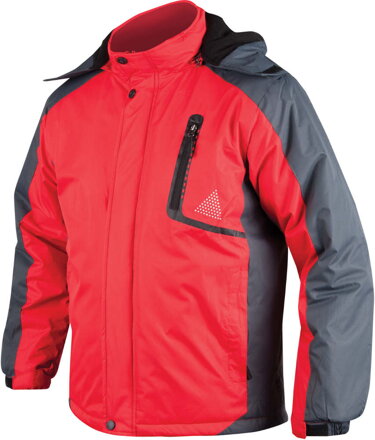 zimní bunda YORK  - červená varianta