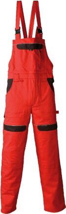 COOL TREND laclové kalhoty - červená