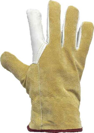 HERON WINTER rukavice celokožené zateplené